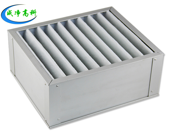 Plate medium air filter