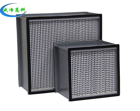 High temperature resistant efficient air filter