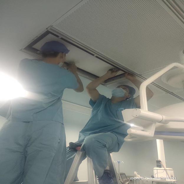 某三甲医院手术室高效过滤器更换